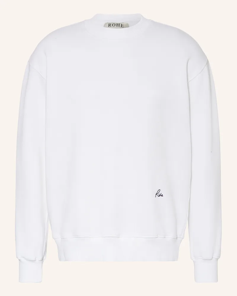 Róhe Sweatshirt Weiss