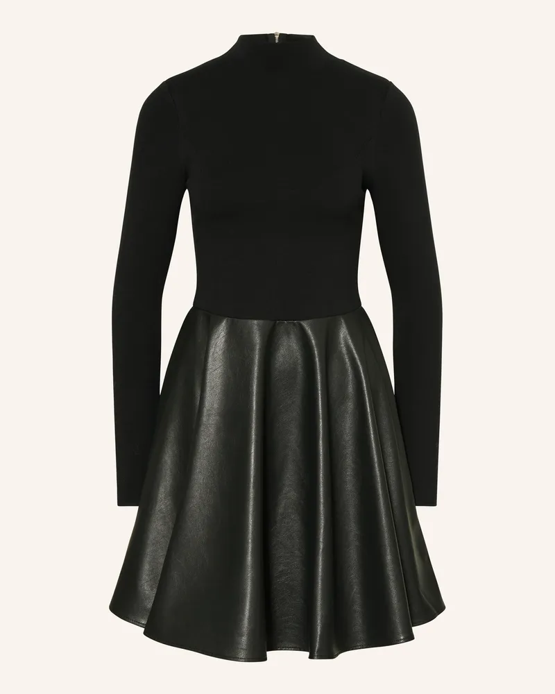 Ted Baker Kleid Milioa Im Materialmix schwarz Schwarz