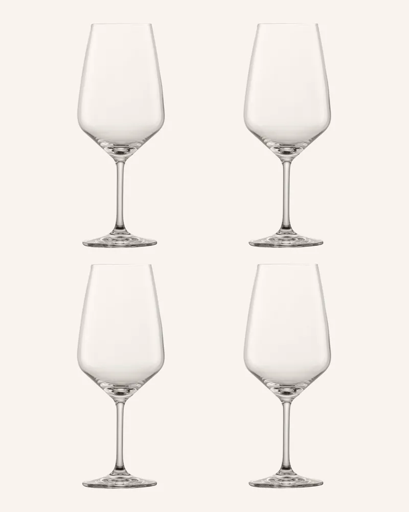 Schott Zwiesel 4er-Set Weingläser Tulip transparent Weiss