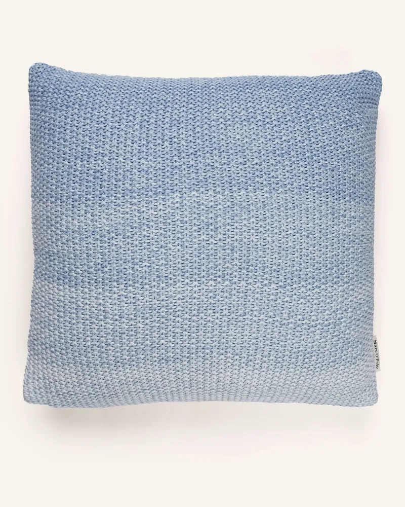 Marc O'Polo Dekokissen Nordic Knit blau Hellblau