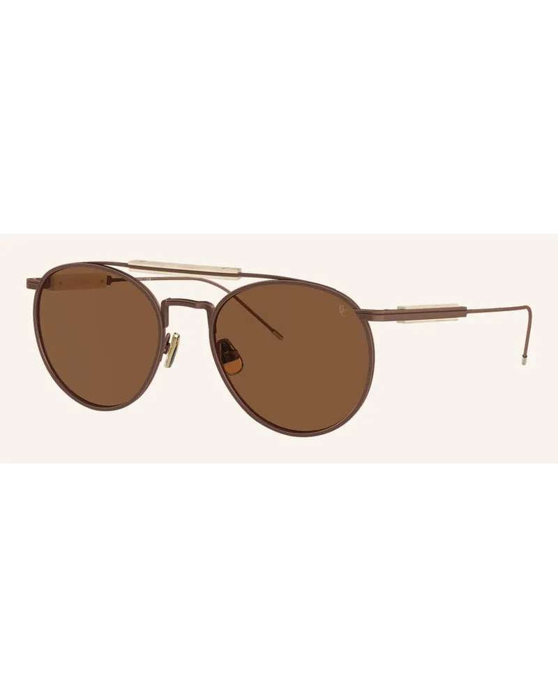 Brunello Cucinelli Sonnenbrille BC2004ST Braun