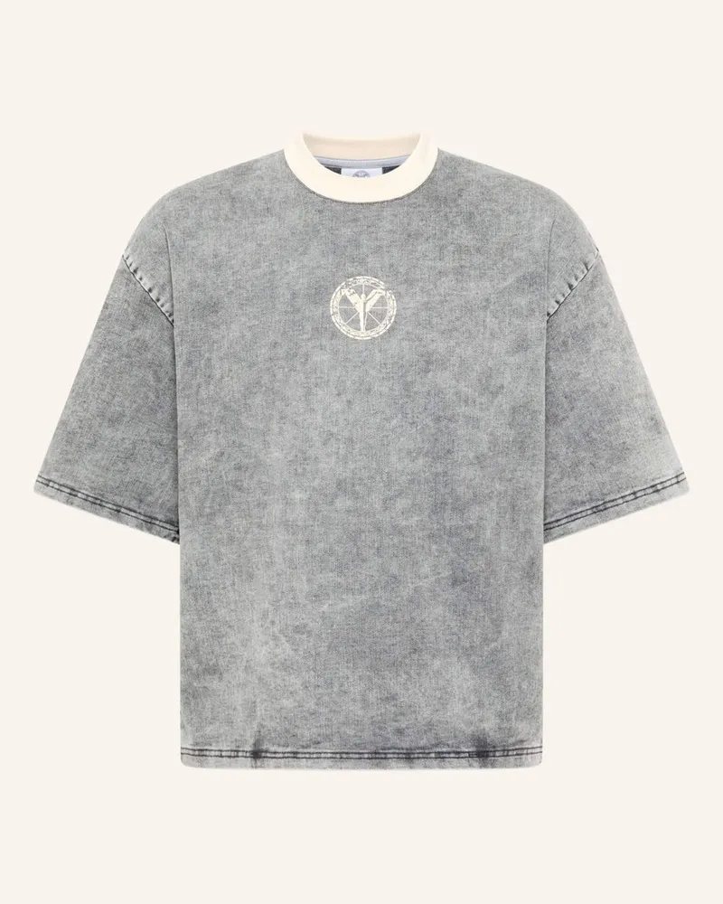 Carlo Colucci Carlo Colucci T-Shirt - Almost Denim Felis schwarz Schwarz