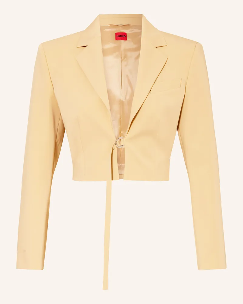 HUGO BOSS Blazer AMUSINA Hellgelb