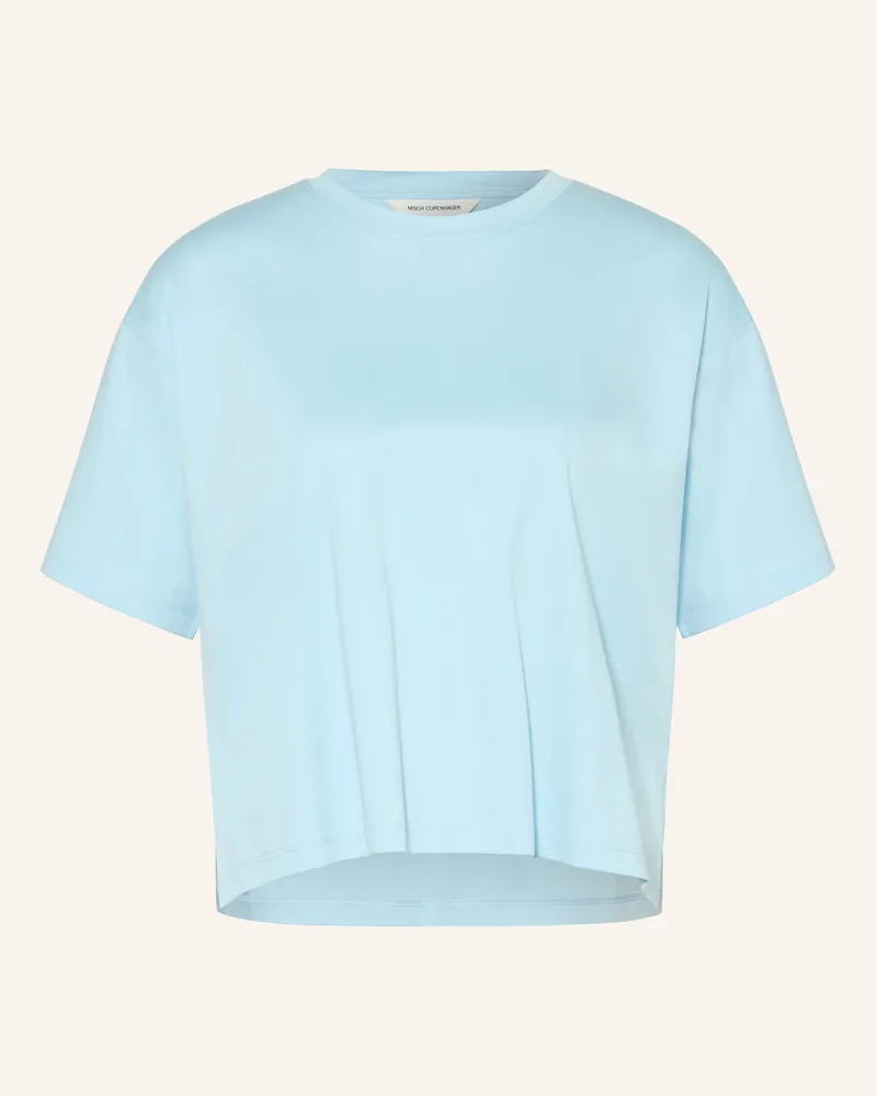 MOSS COPENHAGEN T-Shirt Mschmoa blau Hellblau