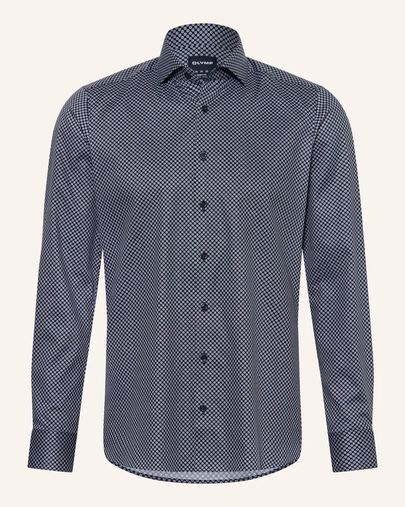 Olymp Hemd Level Five Body Fit blau Dunkelblau