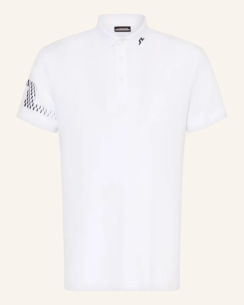J.Lindeberg Funktions-Poloshirt weiss Weiss