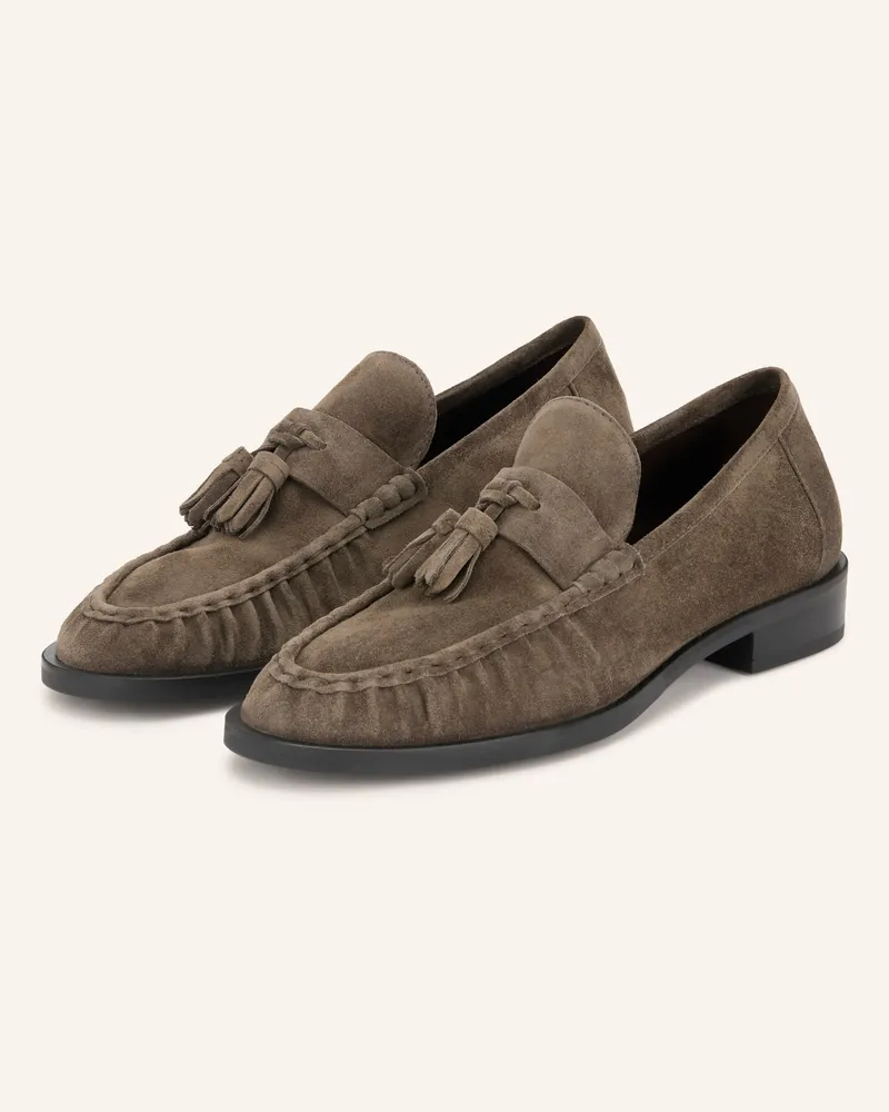 Kennel & Schmenger Loafer Mill gruen Khaki