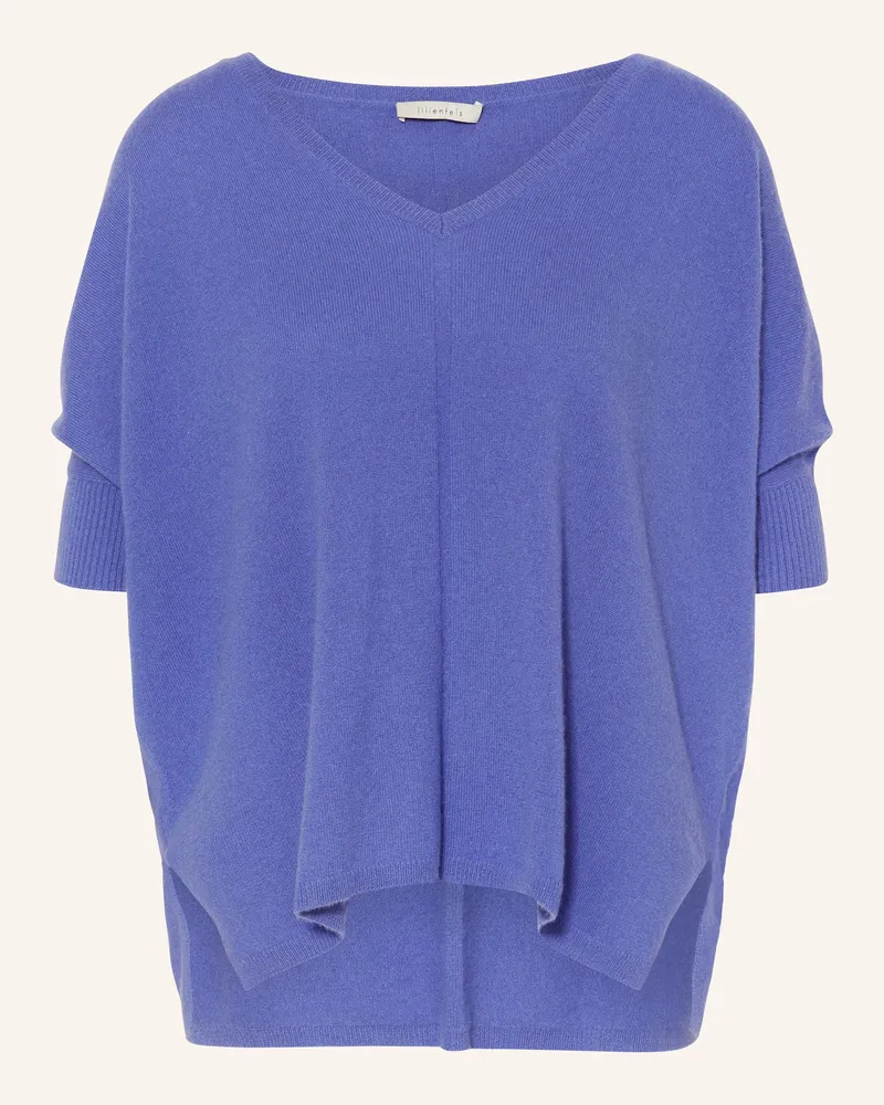 lilienfels Oversized-Pullover aus Cashmere Blau