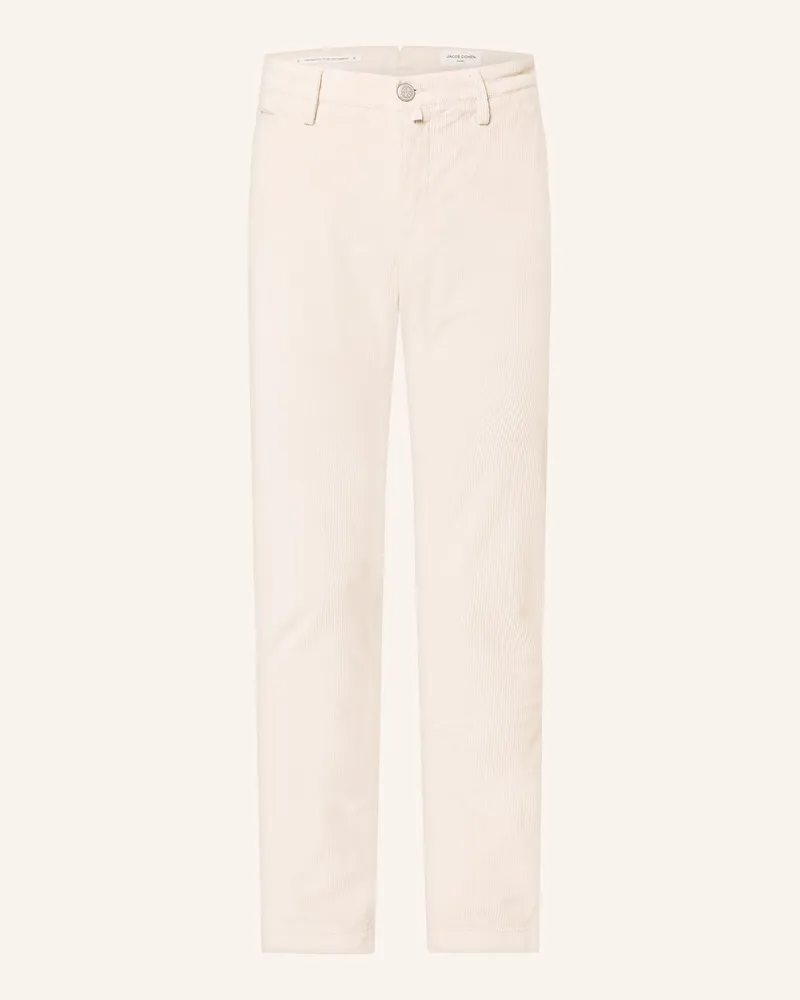 Jacob Cohën Cordhose Bobby Slim Fit beige Creme