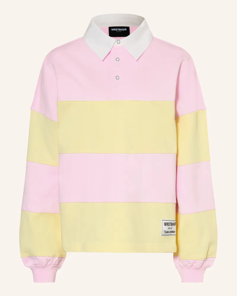 WRSTBHVR Rugbyshirt Geri pink Rosa