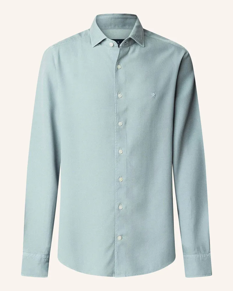 Hackett Freizeithemd GMD TEXTURE Blau