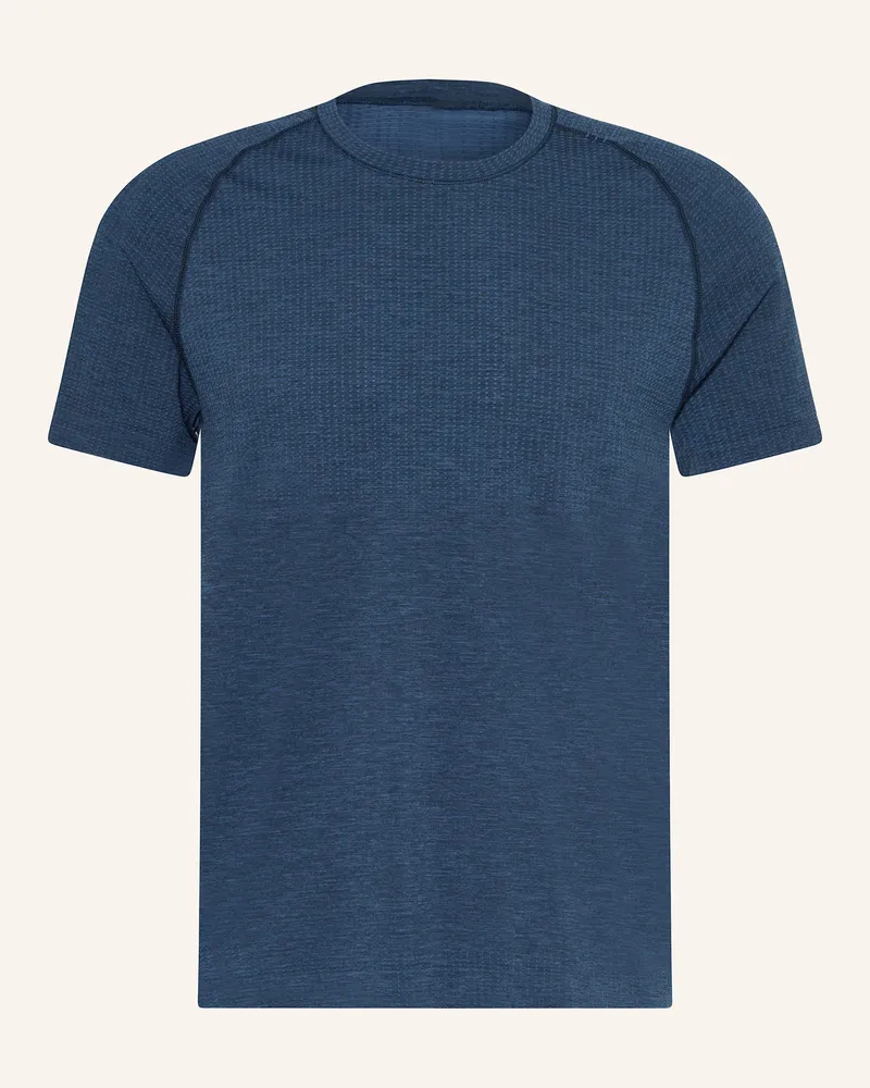 LULULEMON T-Shirt METAL VENT TECH SHORT SLEEVE 3.0 Blau