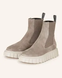 Voile Blanche Chelsea-Boots GRENELLE - GRAU Grau