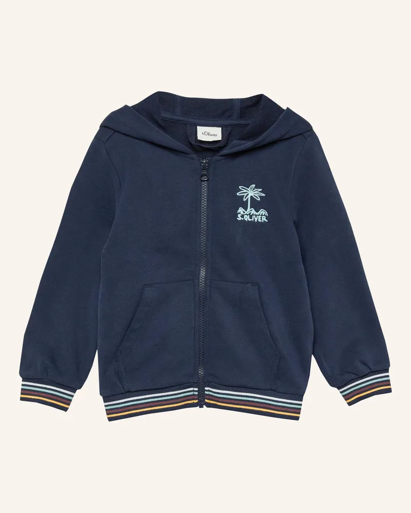 S.Oliver Sweatshirt Jacke rot 