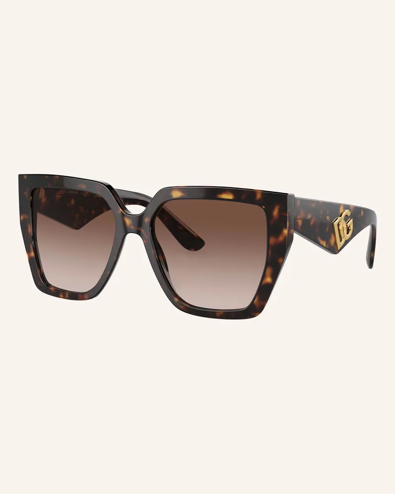 Dolce & Gabbana Sonnenbrille dg4438f gruen Havana