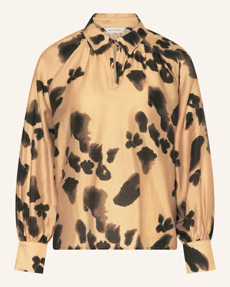 MOSS COPENHAGEN Bluse Mschnilla Romina braun Camel