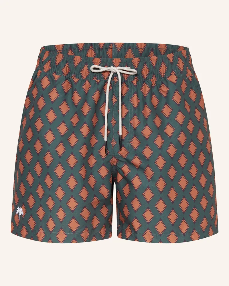 OAS Badeshorts Smokin Rustic gruen Grün