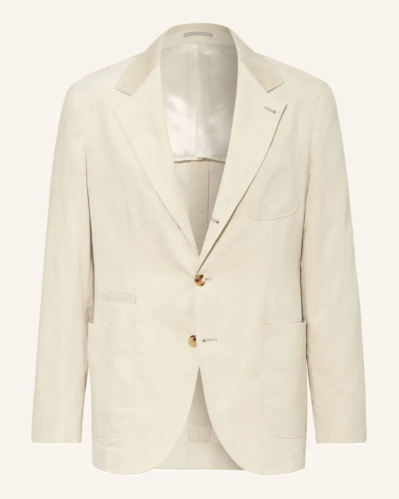 Brunello Cucinelli Cordsakko beige Ecru