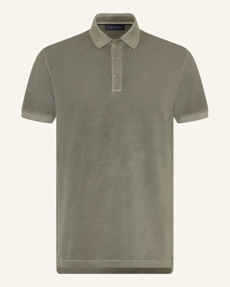 Strokesman's Piqué-Poloshirt Oliv
