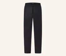 Hose Barges Slim Fit Im Jogging-Stil blau