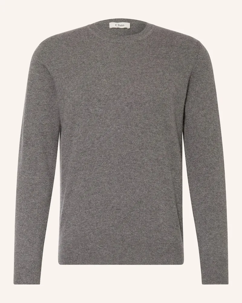 Chas Cashmere-Pullover Grau
