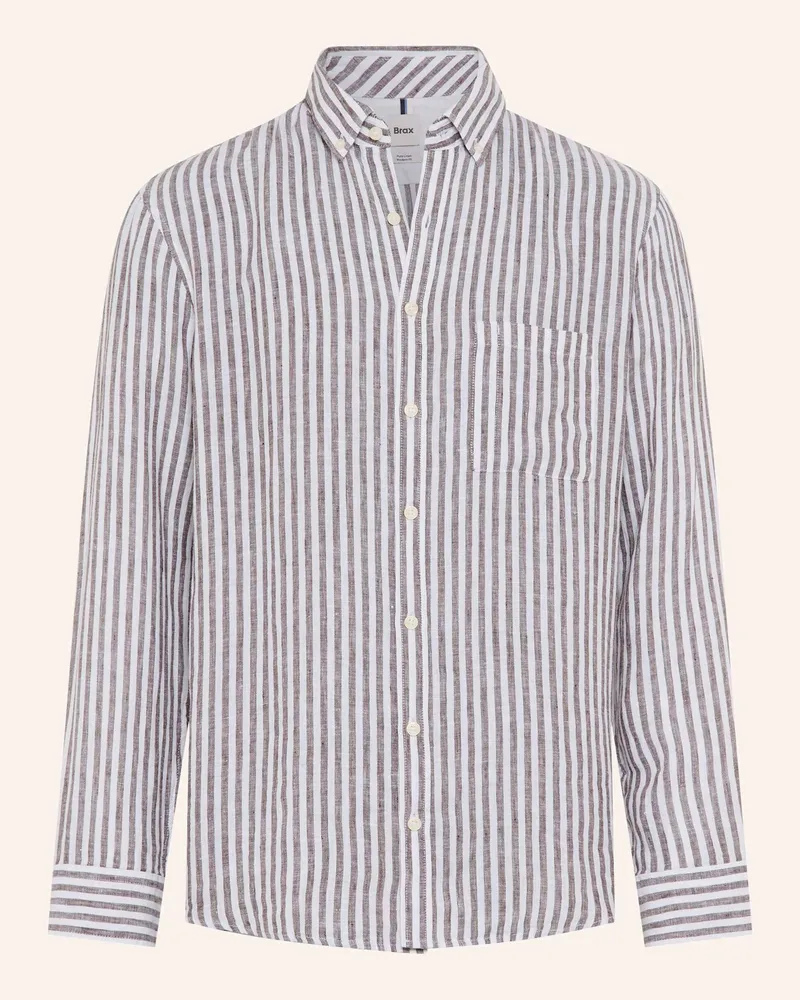 Brax Hemd STYLE DANIEL Braun