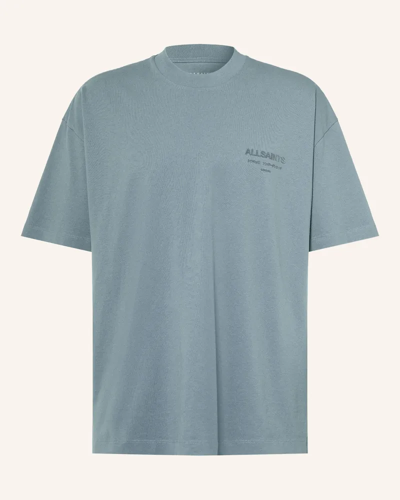 AllSaints T-Shirt Xander blau Blaugrau