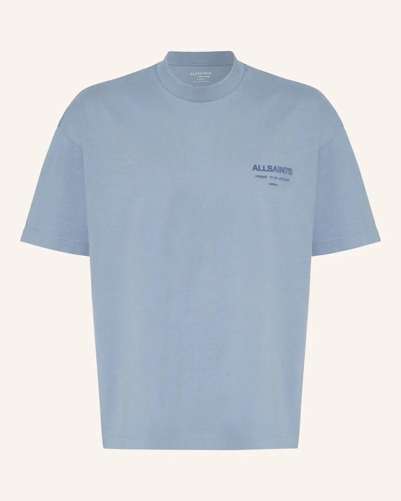AllSaints T-Shirt Xander blau Blaugrau