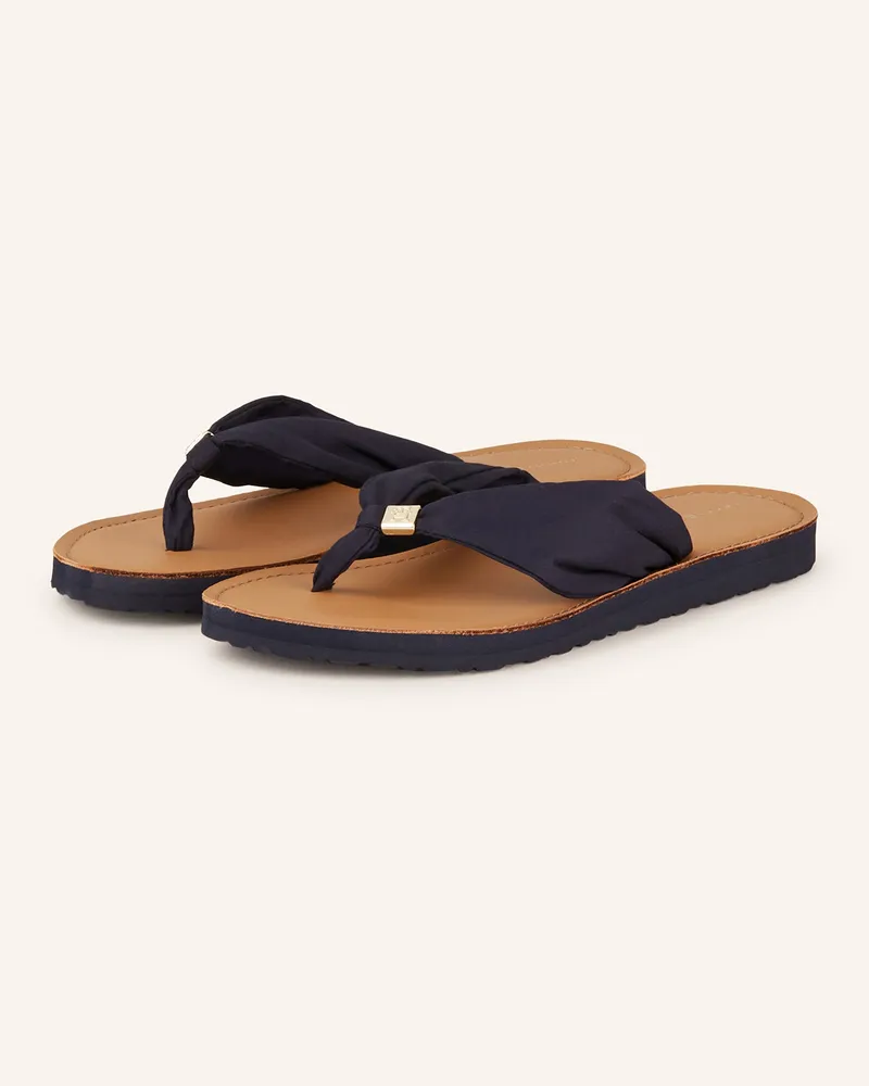 Tommy Hilfiger Zehentrenner Dunkelblau