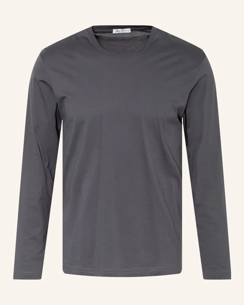 Stefan Brandt Longsleeve Enno grau Dunkelgrau