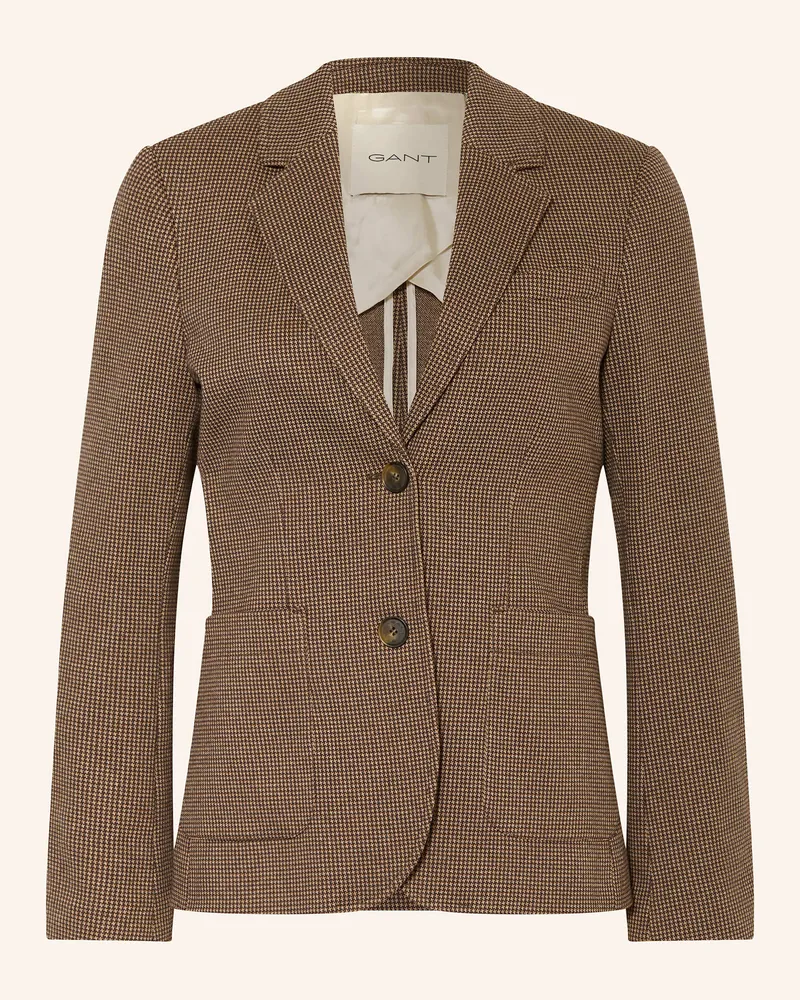 Gant Blazer braun Dunkelbraun