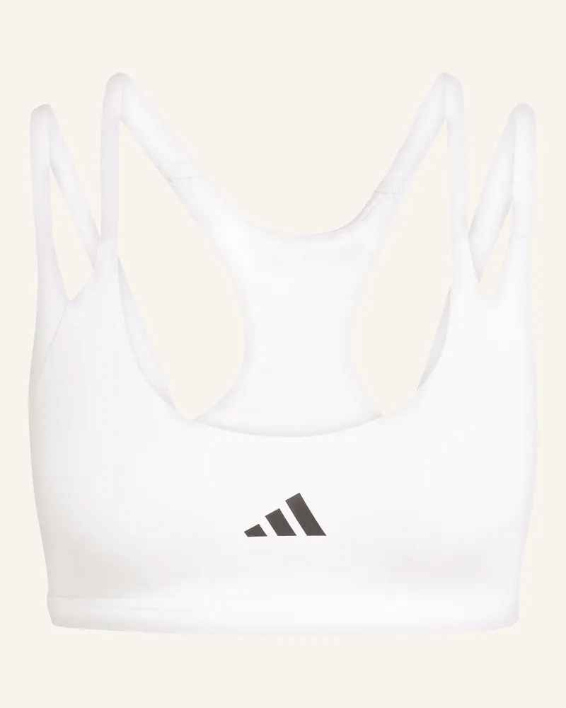adidas Sport-Bh Optime weiss Weiss