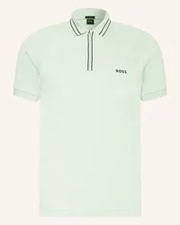 HUGO BOSS Jersey-Poloshirt PAULE Slim Fit Gruen