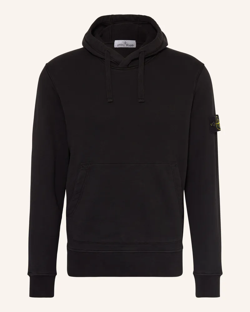 Stone Island Hoodie schwarz Schwarz