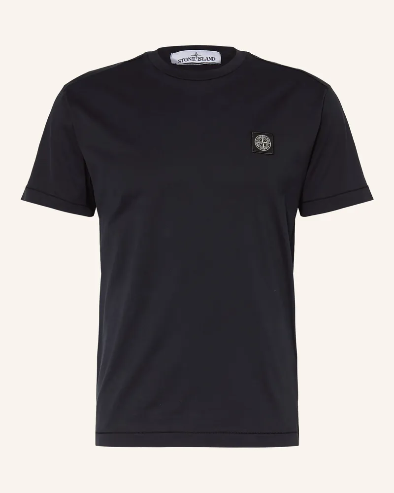 Stone Island T-Shirt blau Dunkelblau