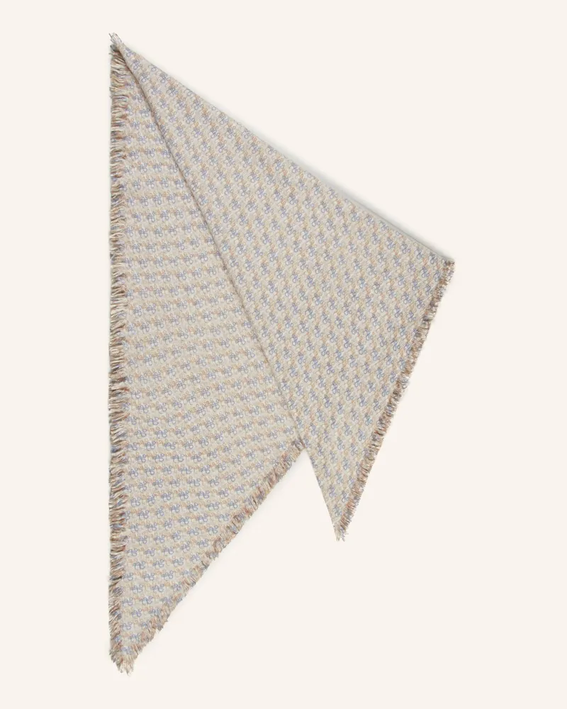 hemisphere Dreieckstuch aus Cashmere Beige
