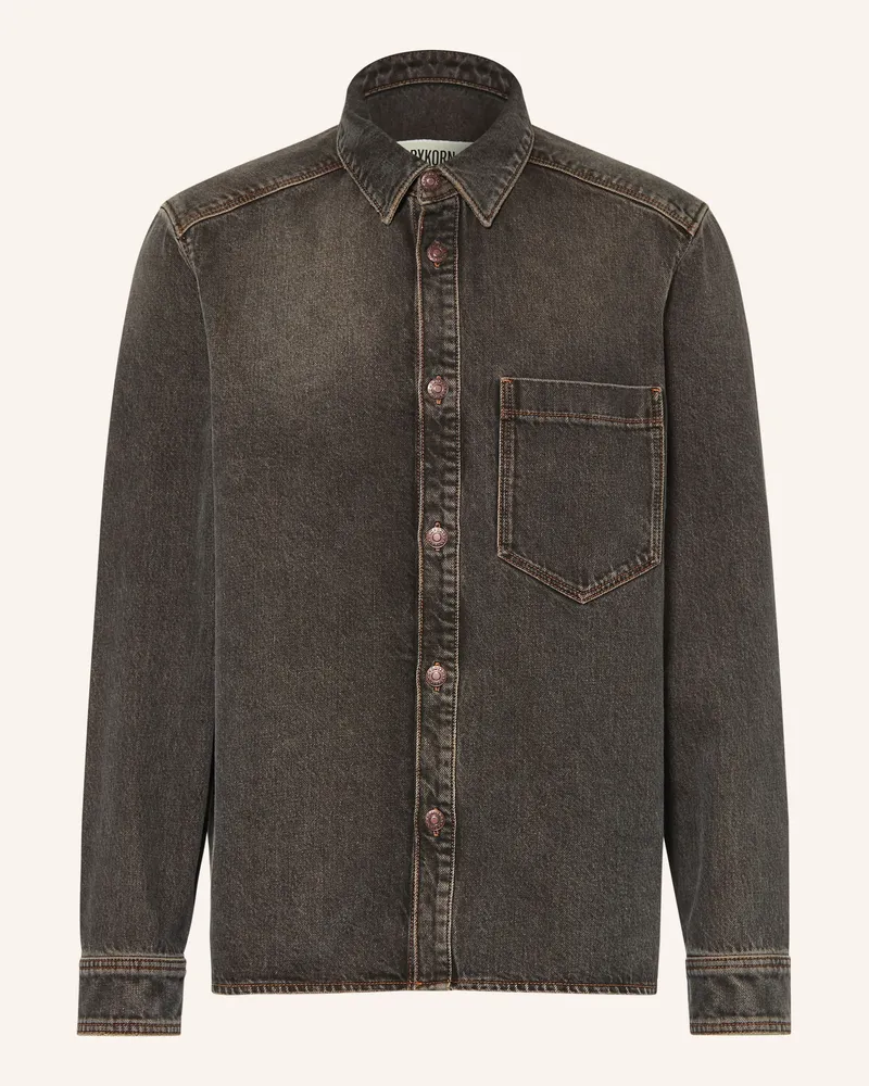 Drykorn Jeans-Overjacket Dieggo braun Dunkelgrau