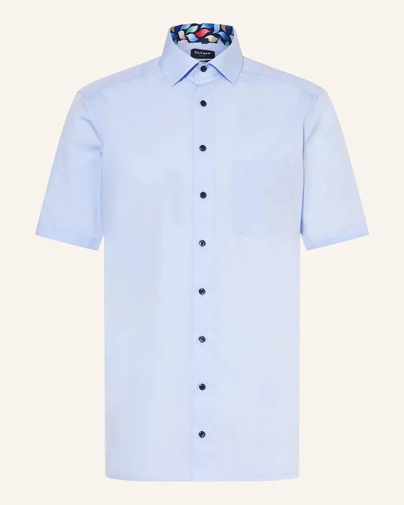 Olymp Kurzarm-Hemd Luxor modern fit Hellblau