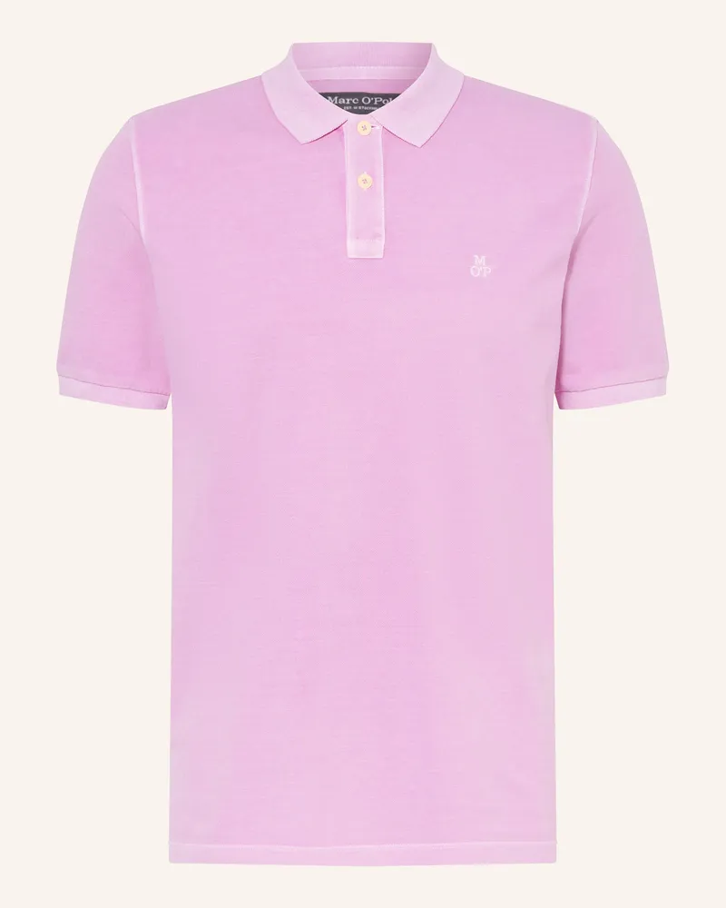 Marc O'Polo Piqué-Poloshirt rosa Lila
