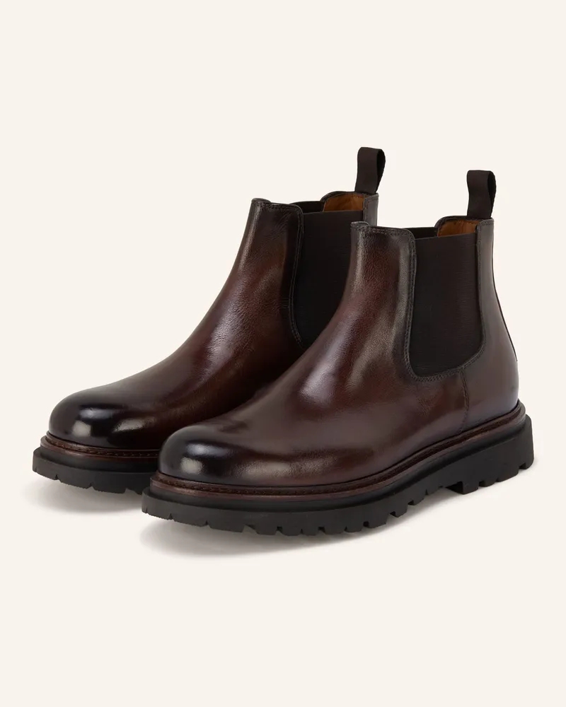 paul Chelsea-Boots braun Dunkelbraun