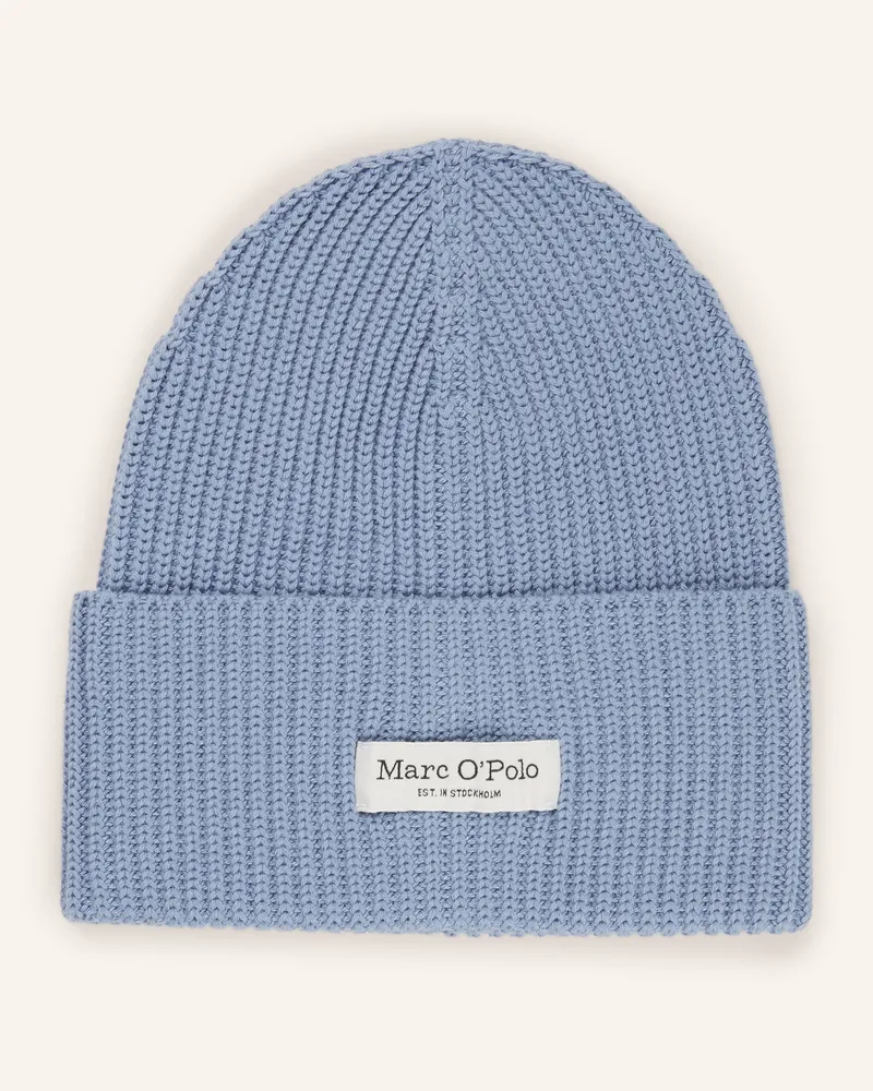 Marc O'Polo Mütze blau Blau