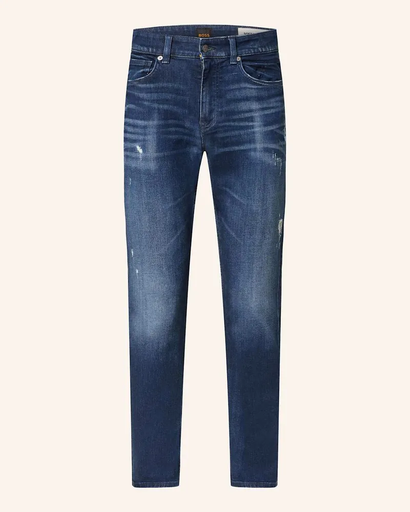HUGO BOSS Jeans DELAWARE Extra Slim Fit Blau