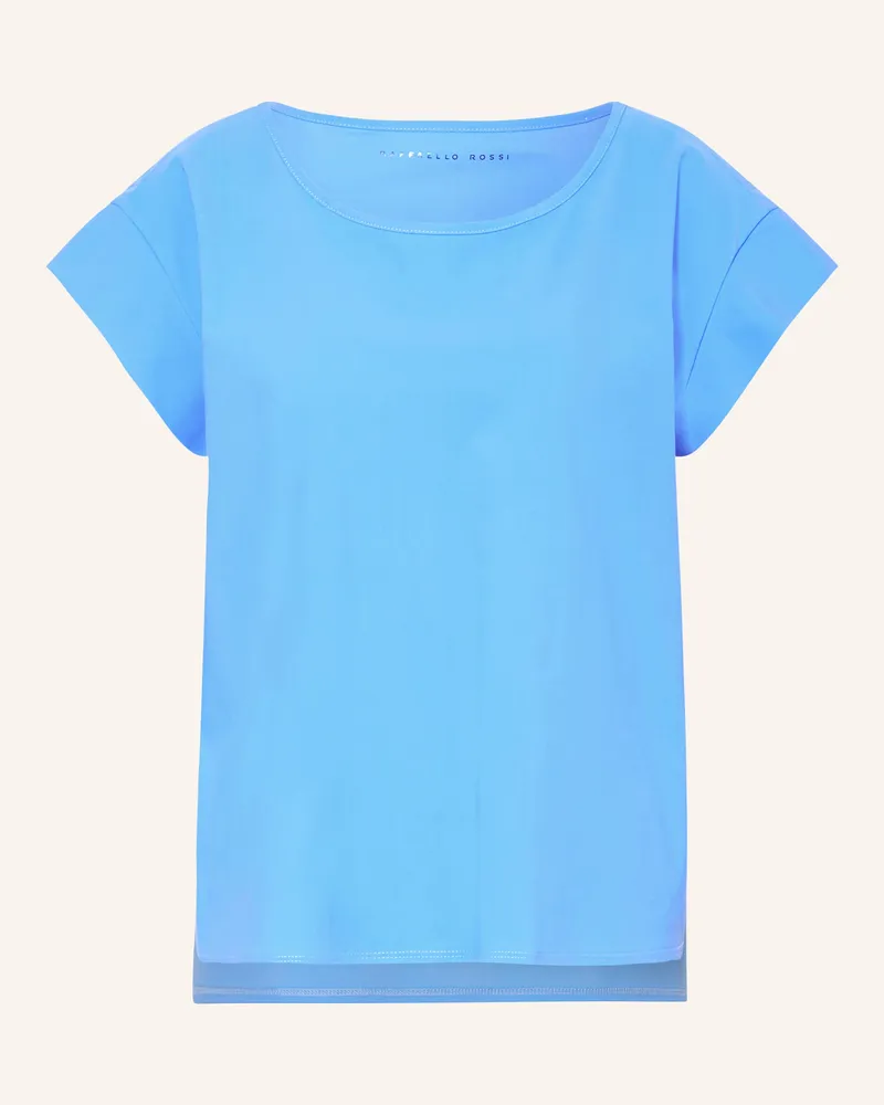 RAFFAELLO ROSSI  T-Shirt Grit blau Neonblau