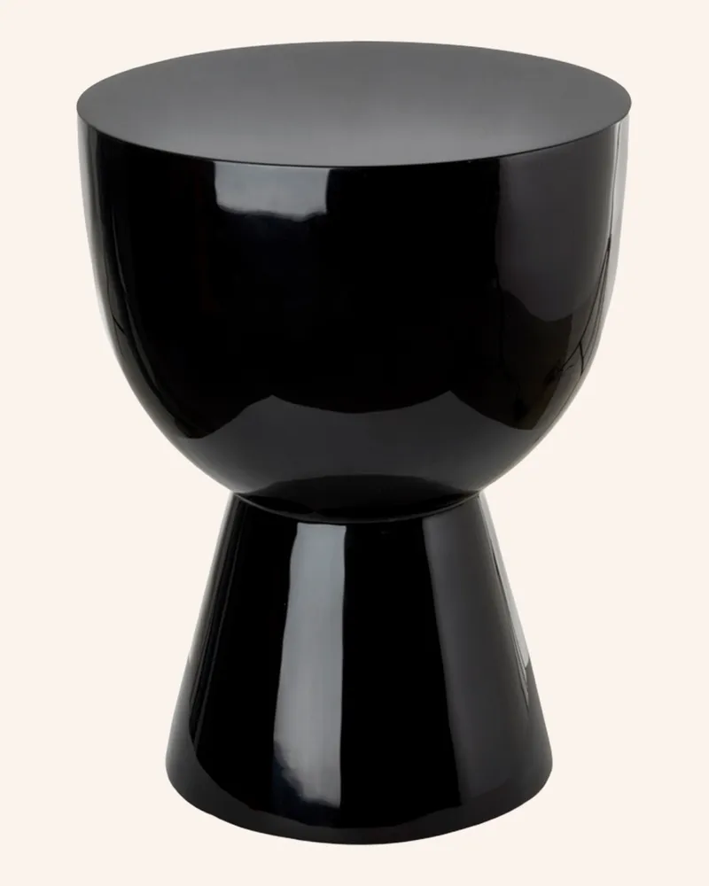 POLSPOTTEN Hocker Tam Tam schwarz Schwarz