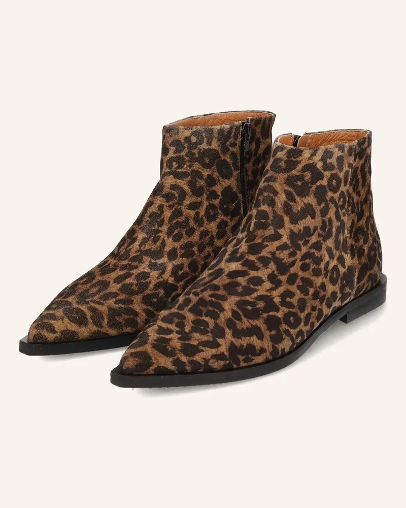 Thea Mika Stiefeletten Hellbraun