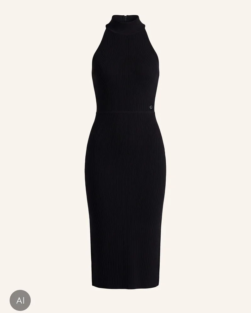 Guess Bodycon-Kleid schwarz Schwarz