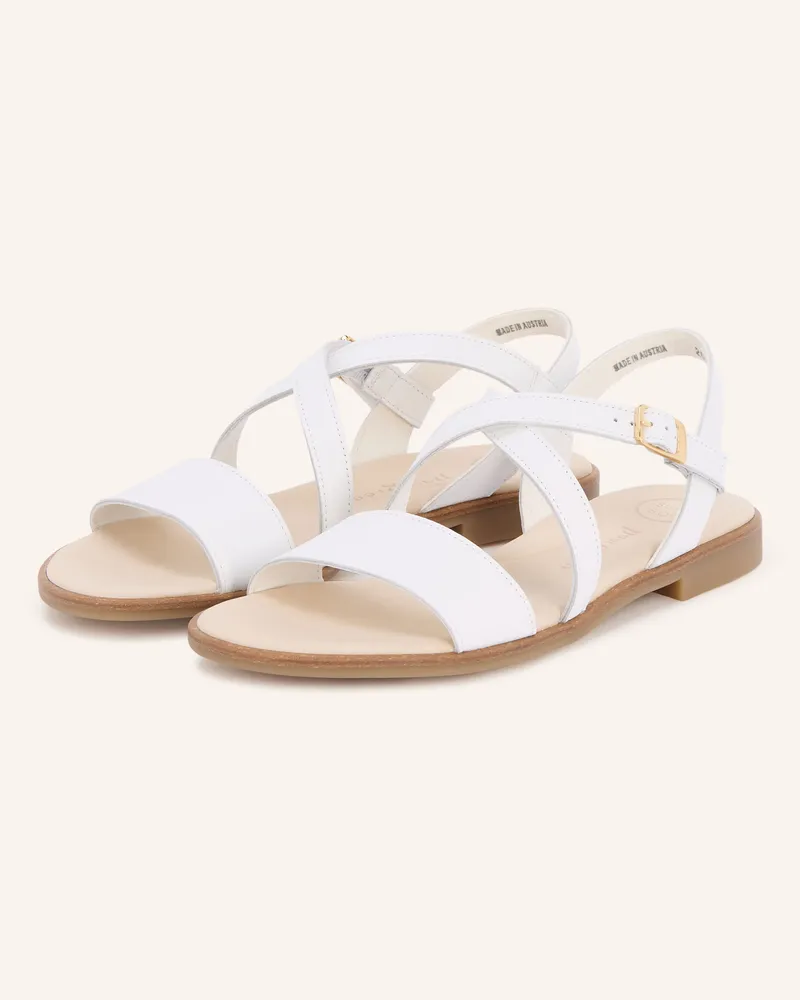 paul green Sandalen Weiss