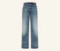 Straight Jeans blau
