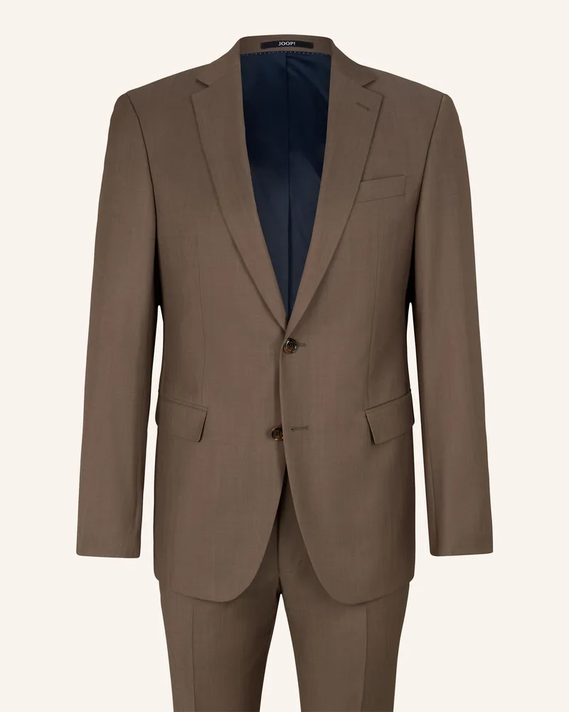 JOOP! Anzug Modern Fit Hellbraun