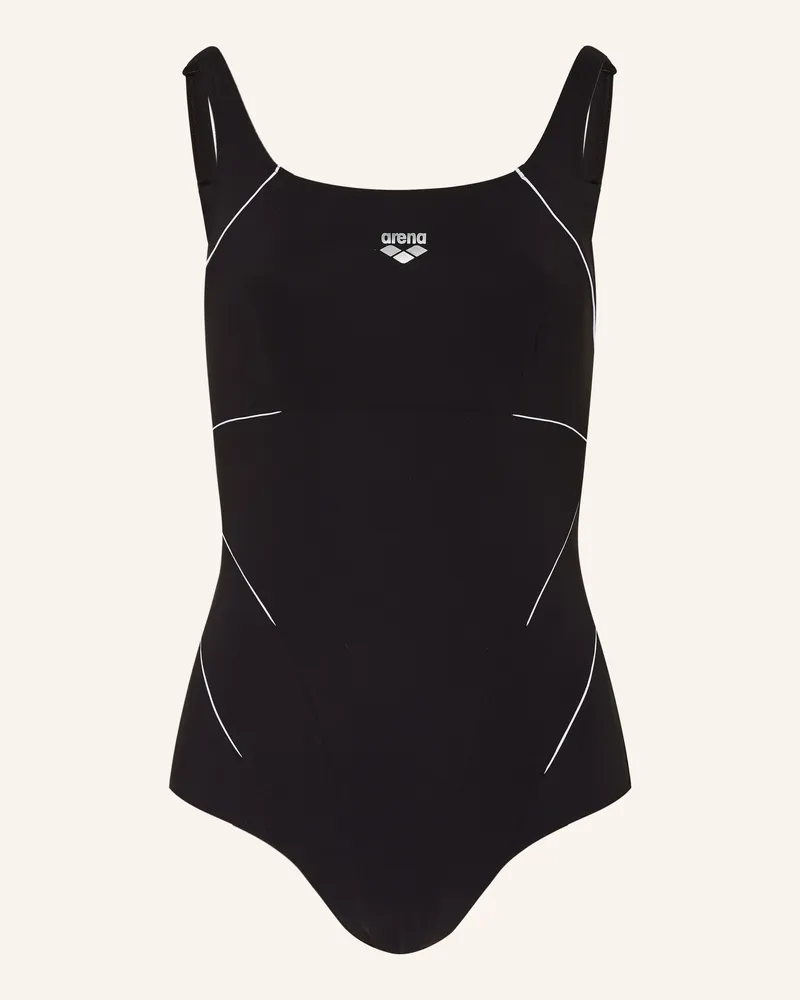 Arena Shape-Badeanzug JEWEL mit UV-Schutz Schwarz